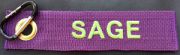 sample personalized backpack bag tag